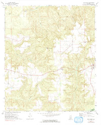 Download a high-resolution, GPS-compatible USGS topo map for Uriah West, AL (1991 edition)