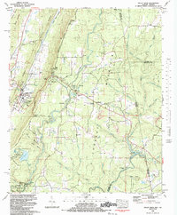 Download a high-resolution, GPS-compatible USGS topo map for Valley Head, AL (1983 edition)