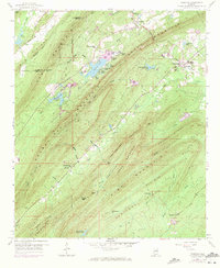 Download a high-resolution, GPS-compatible USGS topo map for Vandiver, AL (1971 edition)