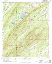 Download a high-resolution, GPS-compatible USGS topo map for Vandiver, AL (1978 edition)