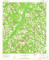 Download a high-resolution, GPS-compatible USGS topo map for Victoria, AL (1963 edition)