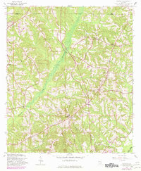Download a high-resolution, GPS-compatible USGS topo map for Victoria, AL (1981 edition)