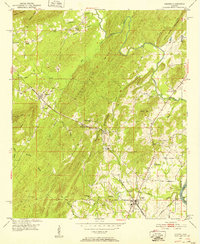 Download a high-resolution, GPS-compatible USGS topo map for Vincent, AL (1952 edition)