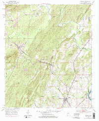 Download a high-resolution, GPS-compatible USGS topo map for Vincent, AL (1977 edition)