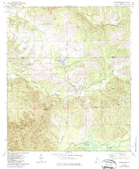 Download a high-resolution, GPS-compatible USGS topo map for Vredenburgh, AL (1987 edition)