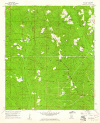 Download a high-resolution, GPS-compatible USGS topo map for Wallace, AL (1961 edition)