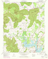 preview thumbnail of historical topo map of Jackson County, AL in 1947