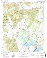 Download a high-resolution, GPS-compatible USGS topo map for Wannville, AL (1972 edition)