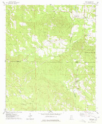preview thumbnail of historical topo map of Sumter County, AL in 1974