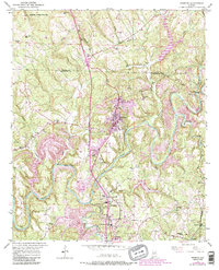 Download a high-resolution, GPS-compatible USGS topo map for Warrior, AL (1986 edition)