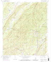 Download a high-resolution, GPS-compatible USGS topo map for Wattsville, AL (1987 edition)