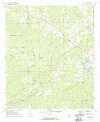 Download a high-resolution, GPS-compatible USGS topo map for Waverly, AL (1971 edition)