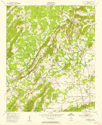 1947 Map of Alexandria, AL, 1953 Print
