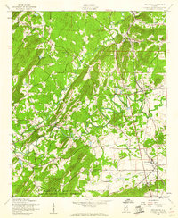 Download a high-resolution, GPS-compatible USGS topo map for Wellington, AL (1960 edition)