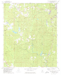 Download a high-resolution, GPS-compatible USGS topo map for West Blocton West, AL (1980 edition)