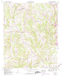 Download a high-resolution, GPS-compatible USGS topo map for West Point, AL (1983 edition)