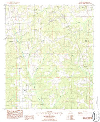 Download a high-resolution, GPS-compatible USGS topo map for White City, AL (1987 edition)