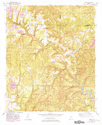 preview thumbnail of historical topo map of Tuscaloosa County, AL in 1949