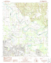 Download a high-resolution, GPS-compatible USGS topo map for Willows Springs, AL (1987 edition)