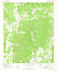 Download a high-resolution, GPS-compatible USGS topo map for Winfield SE, AL (1968 edition)