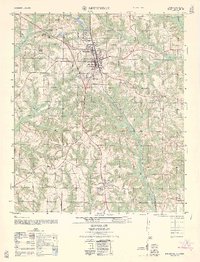 1962 Map of Brundidge