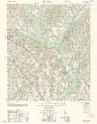 Download a high-resolution, GPS-compatible USGS topo map for Ewell, AL (1962 edition)