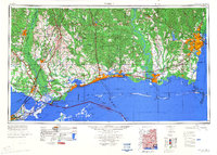 Download a high-resolution, GPS-compatible USGS topo map for Mobile, AL (1984 edition)