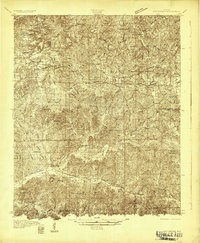 1931 Map of Cottondale, AL