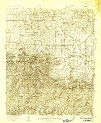 preview thumbnail of historical topo map of Lawrence County, AL in 1935