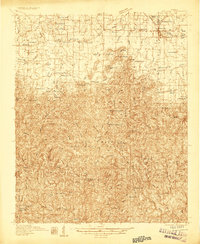 1936 Map of Moulton