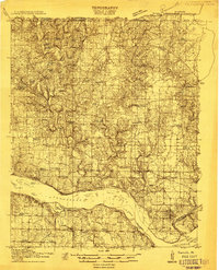 1914 Map of Rogersville