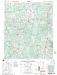 Download a high-resolution, GPS-compatible USGS topo map for Clopton, AL (1997 edition)