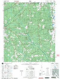 Download a high-resolution, GPS-compatible USGS topo map for Dyas, AL (2003 edition)