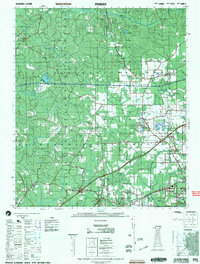 preview thumbnail of historical topo map of Perdido, AL in 2002