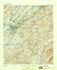 1905 Map of Bessemer Iron District, 1960 Print