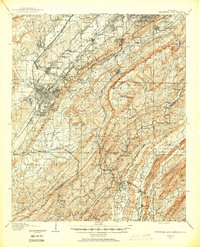 1905 Map of Bessemer Iron District