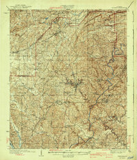 Download a high-resolution, GPS-compatible USGS topo map for Blocton, AL (1940 edition)