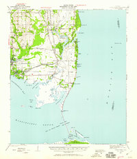Download a high-resolution, GPS-compatible USGS topo map for Cedar Point, AL (1941 edition)