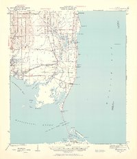 Download a high-resolution, GPS-compatible USGS topo map for Cedar Point, AL (1959 edition)