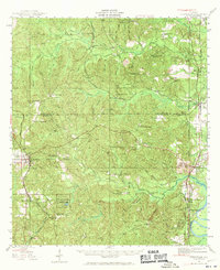 Download a high-resolution, GPS-compatible USGS topo map for Citronelle, AL (1970 edition)