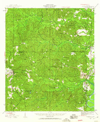 Download a high-resolution, GPS-compatible USGS topo map for Citronelle, AL (1960 edition)
