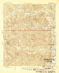 preview thumbnail of historical topo map of Citronelle, AL in 1946