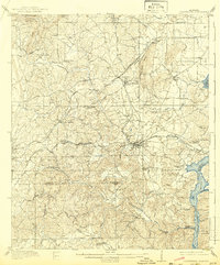1911 Map of Columbiana, 1943 Print