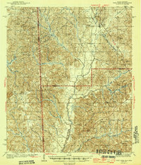 1943 Map of Deer Park, AL
