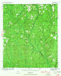 Download a high-resolution, GPS-compatible USGS topo map for Dyas, AL (1965 edition)