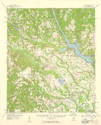 Download a high-resolution, GPS-compatible USGS topo map for Elmore, AL (1960 edition)