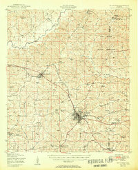 1950 Map of Coffee County, AL