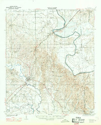 1932 Map of Epes, 1969 Print