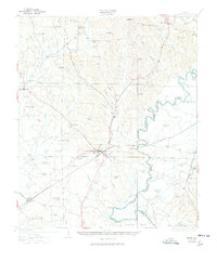 1931 Map of Eutaw, AL, 1978 Print