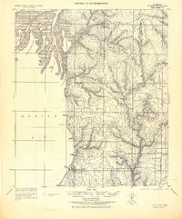 preview thumbnail of historical topo map of Fairhope, AL in 1943